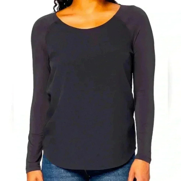 French Connection Women's Polly Plains Blouse Size Large - Picture 1 of 8